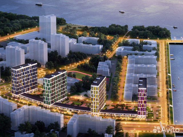 1-к квартира, 43.4 м², 7/22 эт.