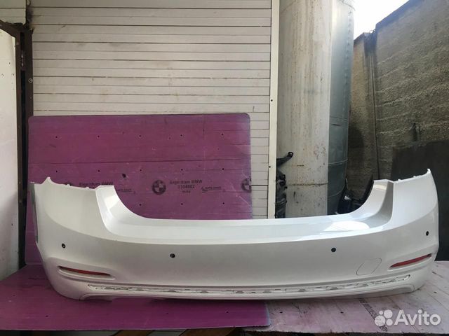 Бампер задний бмв 3 серия Ф30