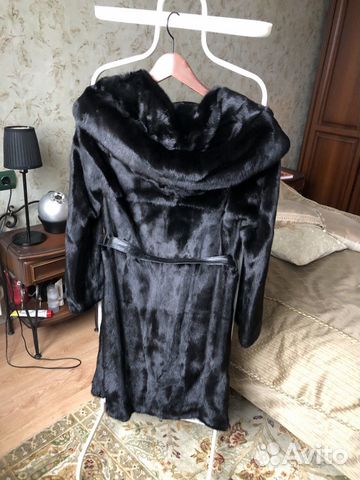 Норковая шуба black lama Норковая шуба black lama