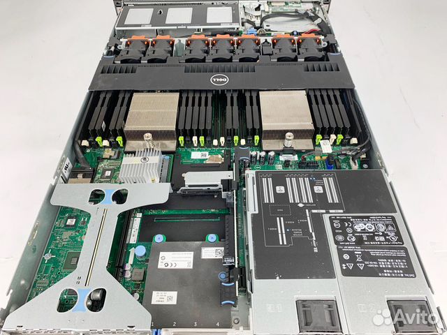 Сервер dell R620 8SFF 2x E5-2667v2 16GB
