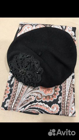 Берет tonak и шарф платок, шапка stimage