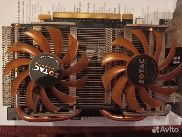 Видеокарта 660 2 гб. от zotac