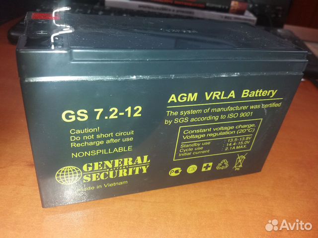 Аккумуляторы для ибп 12В