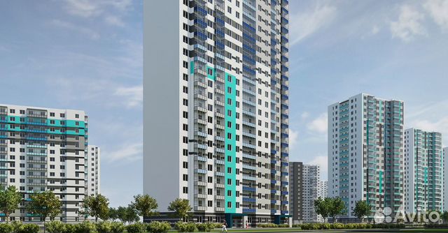 1-к квартира, 36.9 м², 4/21 эт.
