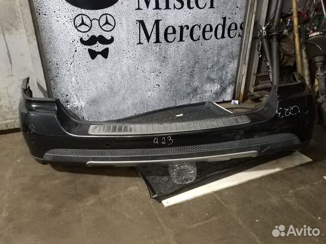 Бампер задний дорестайлинг Mercedes W164