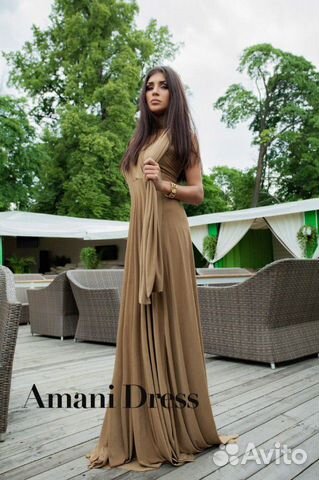 Платье-трансформер Amani Dress в пол Платье-трансформер Amani Dress в пол