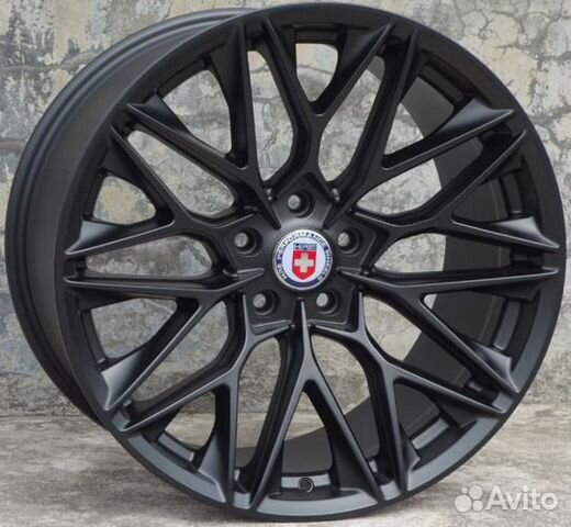 Диски HRE P200 Replika R20 J10 ET35 5x120 черные Диски HRE P200 Replika R20 J10 ET35 5x120 черные