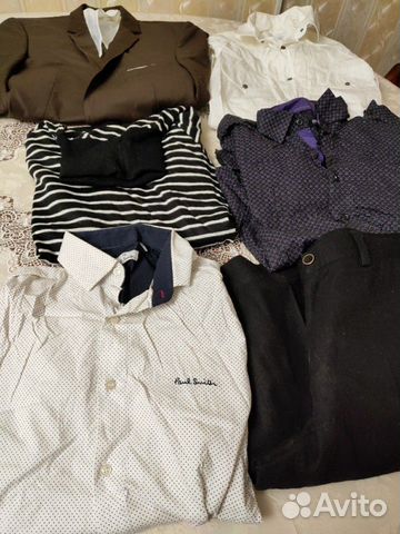 Мужская одежда пакетом