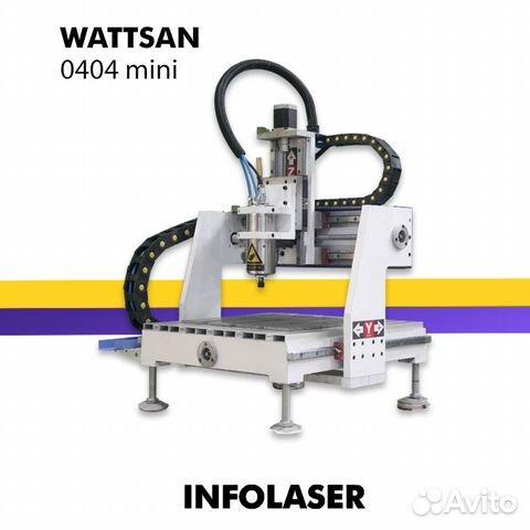Фрезерный станок с чпу wattsan 0404 mini