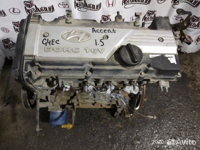Двигатель Hyundai Accent G4EC 2011 Двигатель Hyundai Accent G4EC 2011