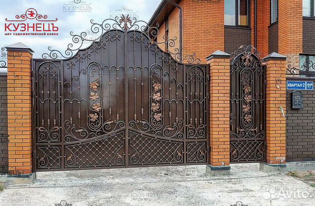 Кованые ворота Кованые ворота