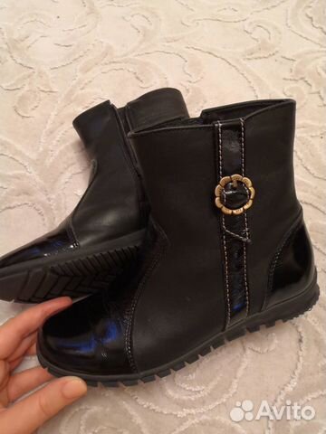 Полусапожки кожа Лель р.32 в идеальном состоянии