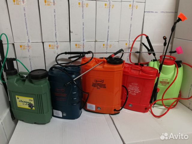 Опрыскиватель аккумуляторный умница, Усадьба