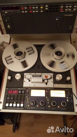 Запись с винила на Studer на катушки и аудиокассет