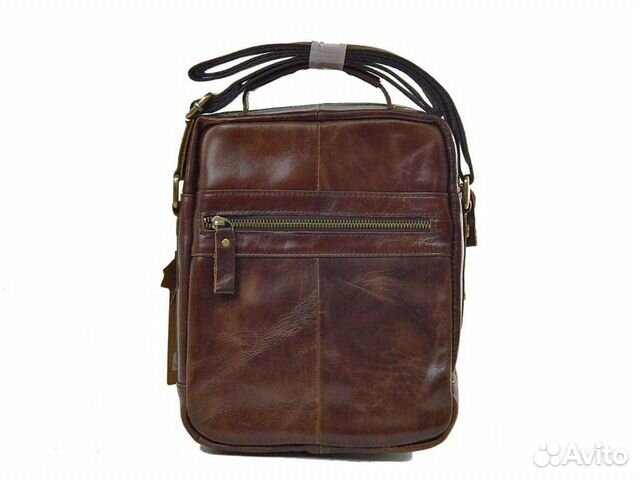 Сумка мужская через плечо ZZ Brown