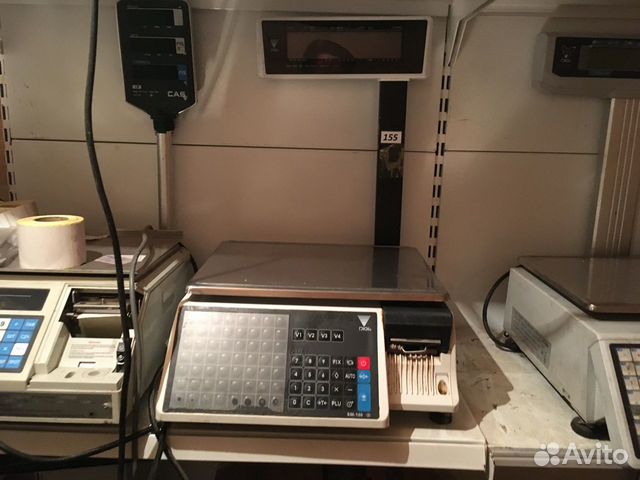 Весы с печатью этикеток digi sm 100