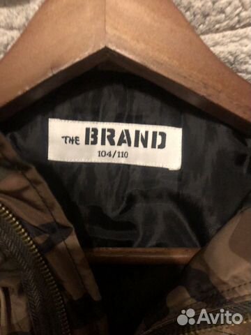 Куртка/парка the brand шапка в подарок