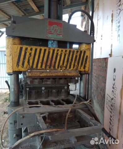 Пресс гидравлический для брусчатки и блоков