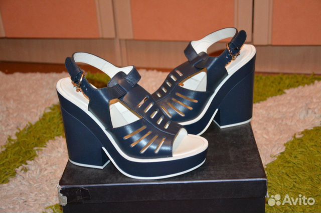 Новые босоножки Jil Sander Navy Новые босоножки Jil Sander Navy