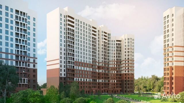 1-к квартира, 40.5 м², 4/19 эт.