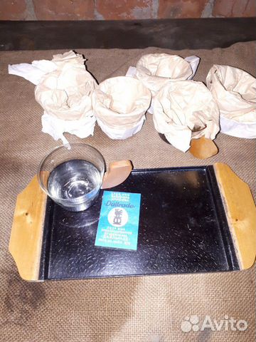 Старинный поднос новый