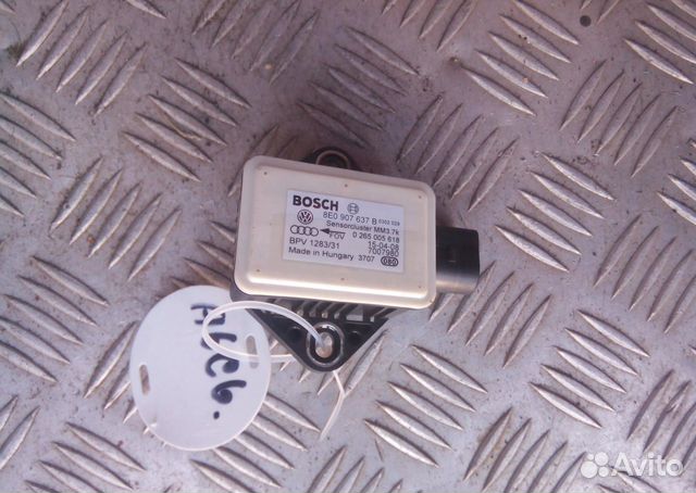 Датчик ускорения на Ауди А6 С6