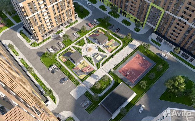2-к квартира, 62.8 м², 2/25 эт.
