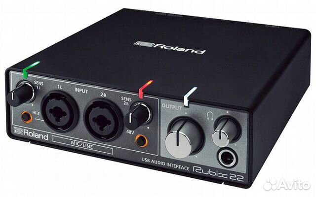Roland rubix22 - внешняя звуковая карта новая