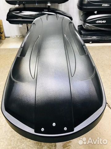 Автобокс Terra Drive 600 литров черный матовый Автобокс Terra Drive 600 литров черный матовый