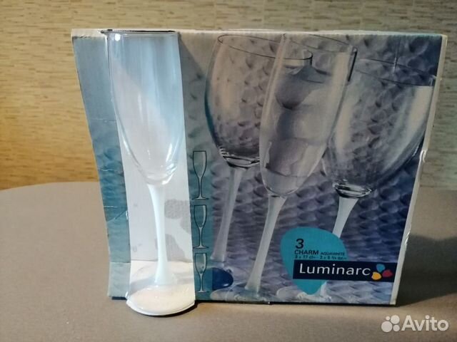 Бокалы для шампанского Luminarc 3 шт Бокалы для шампанского Luminarc 3 шт