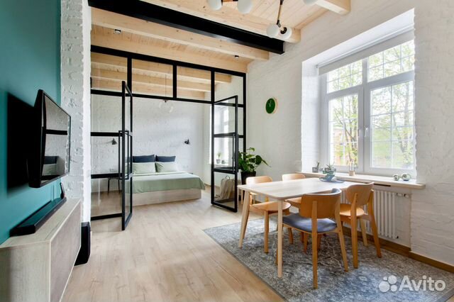 

1-к. квартира, 50 м², 2 кровати