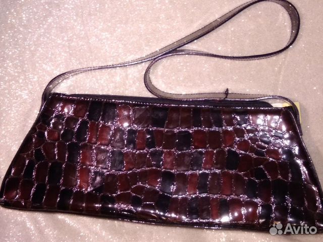 Сумка женская C. Valentino. Натуральная кожа - кро