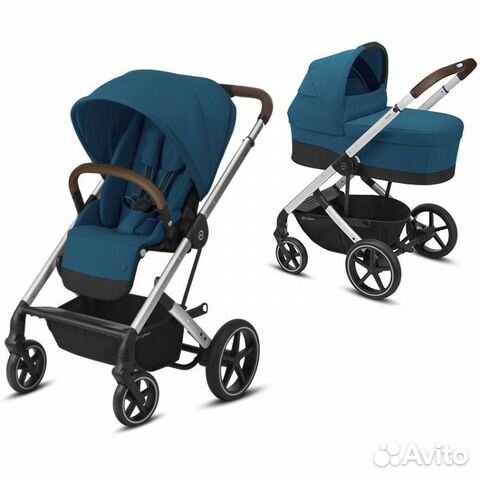 Коляска Cybex Balios S lux Silver frame 2020г Коляска Cybex Balios S lux Silver frame 2020г