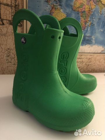 Резиновые сапоги crocs c9