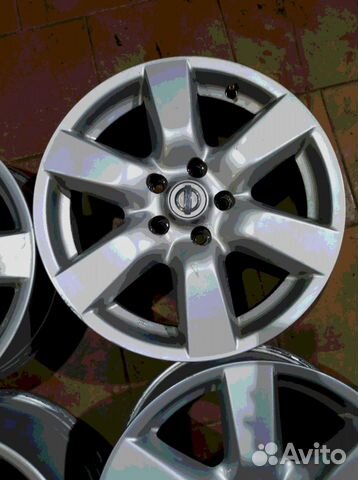 Диски бу оригинал R17 LU на Nissan