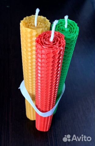 Свечи из вощины