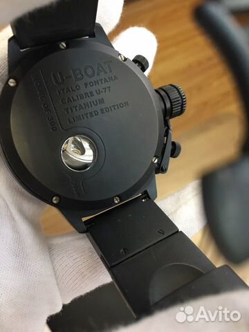 U-boat швейцарский механический хронограф