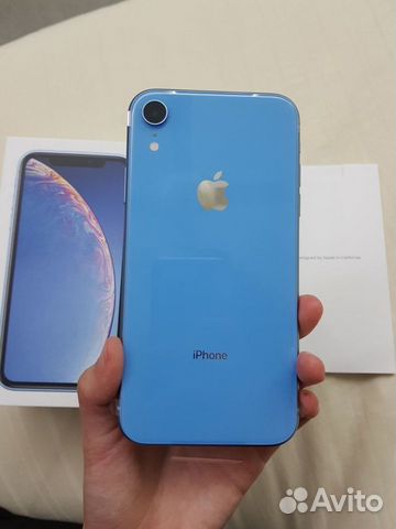 Айфон xr 128gb синий новый