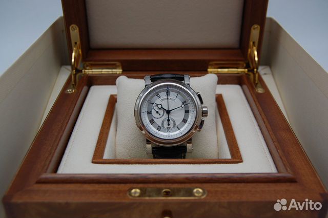 Часы Breguet Marine Chronograph White Gold Часы Breguet Marine Chronograph White Gold