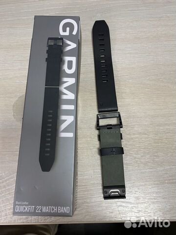 Сменный ремешок для часов Garmin Fenix. Кожаный