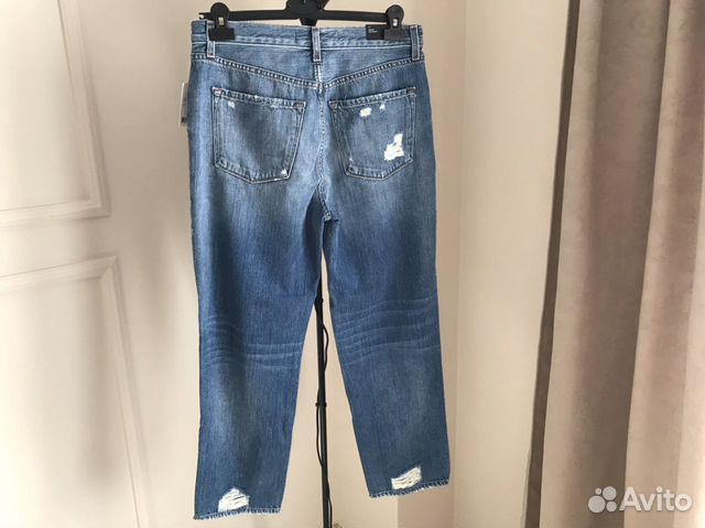 J Brand идеальные укороченные прямые джинсы J Brand идеальные укороченные прямые джинсы