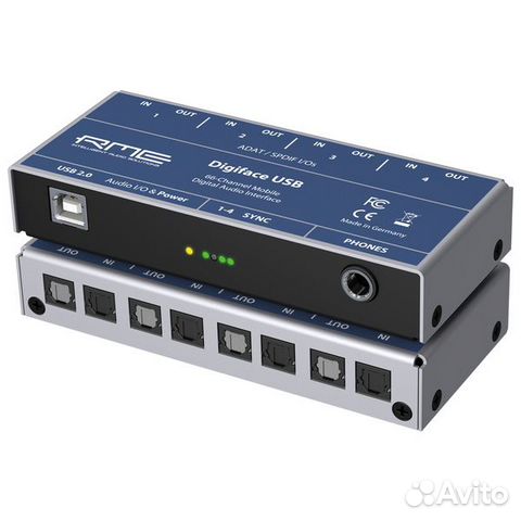 Внешняя студийная звуковая карта RME Digiface USB Внешняя студийная звуковая карта RME Digiface USB