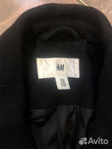 Пальто H&M шерстяное Пальто H&M шерстяное