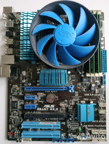 Asus M5A97 AM3 + AMD FX6100 + 12GB DDR3+Cooler