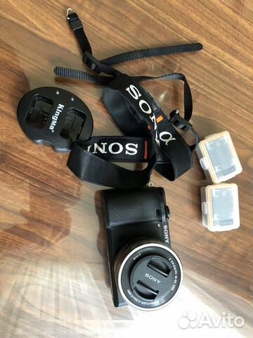Sony a6300 Kit + 2 китайских батарейки