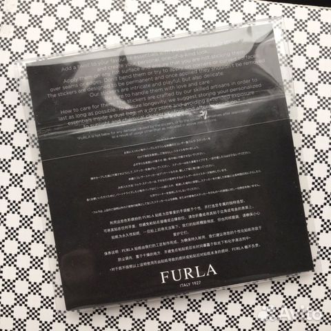 Furla украшение на сумку/стикер/наклейка