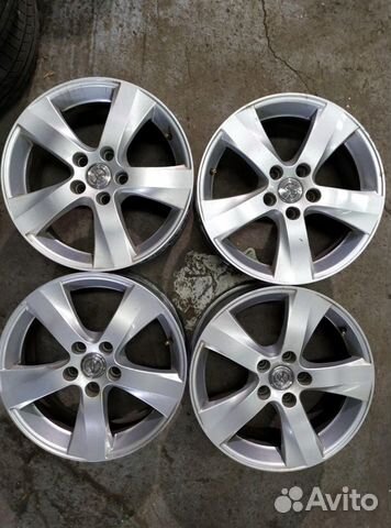 Диски бу литые R17 C на toyota