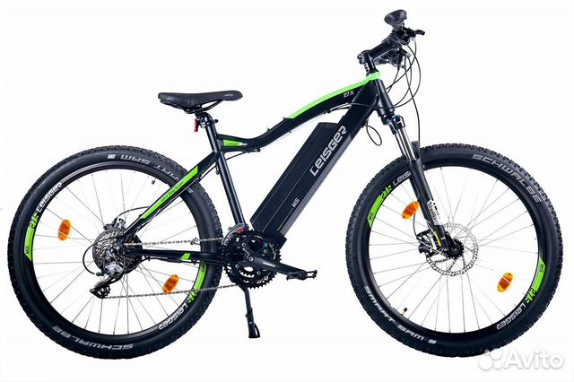 Электро велосипед велогибрид leisger 48v 500w