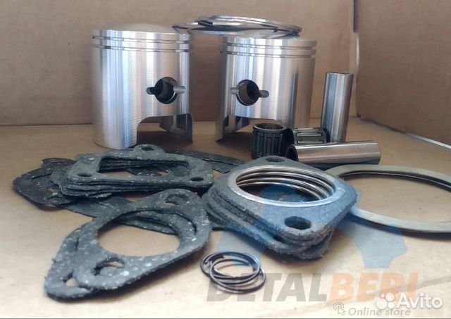 Поршневой комплект на снегоход Рысь