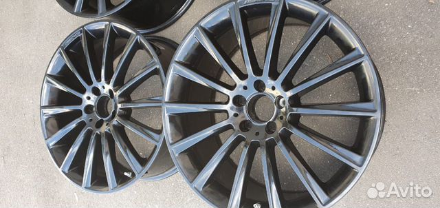 Комплект разношироких на Mercedes S222 R20